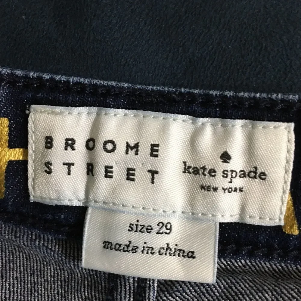 Kate Spade Broome Street Oh La La Jeans Size 29